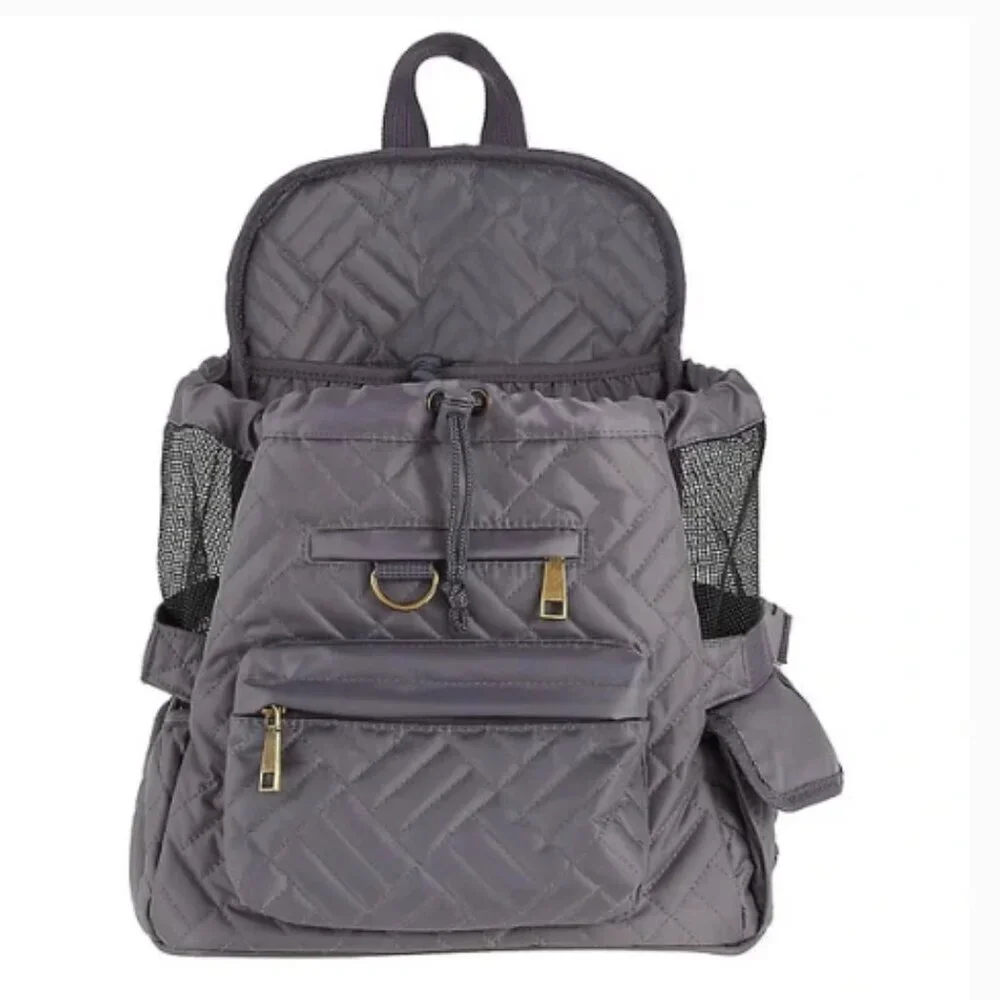 New! Top Paw Knapsack Mini Backpack Dog Cat Carrier Gray NWT
